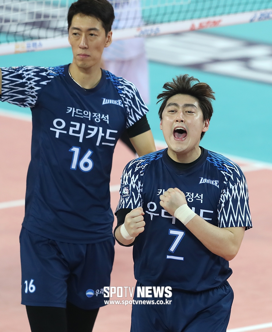 [포토S] 유광우, 역전 성공