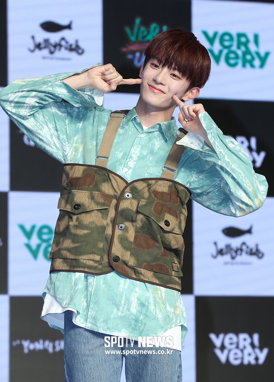 [포토S] 베리베리 강민, '귀여워 귀여워~'