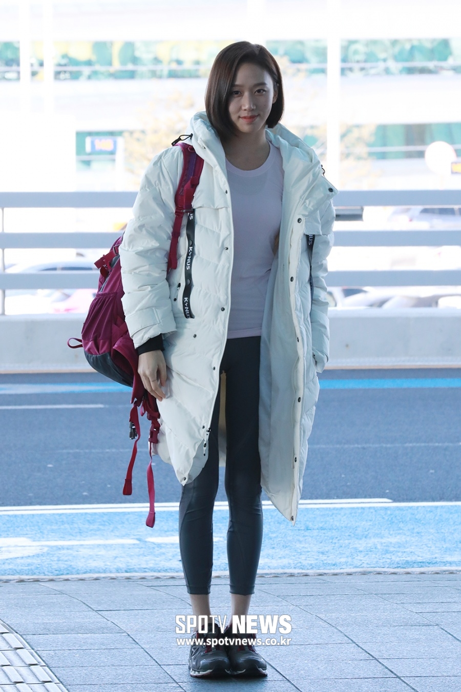 [포토S] 고성희, 정글 공항 패션
