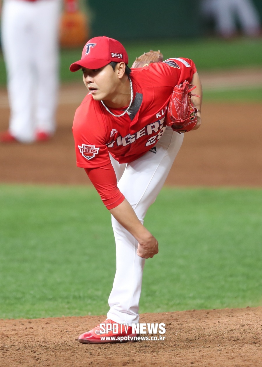 KIA 김윤동 "마무리 보직에 욕심 없다면 거짓말"