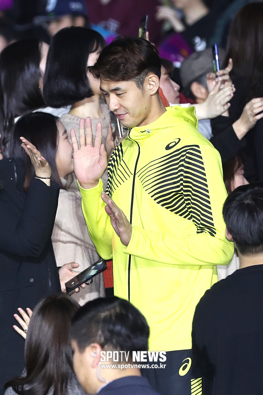 [포토S] 지태환, '삼성화재 지인성 등장이요'
