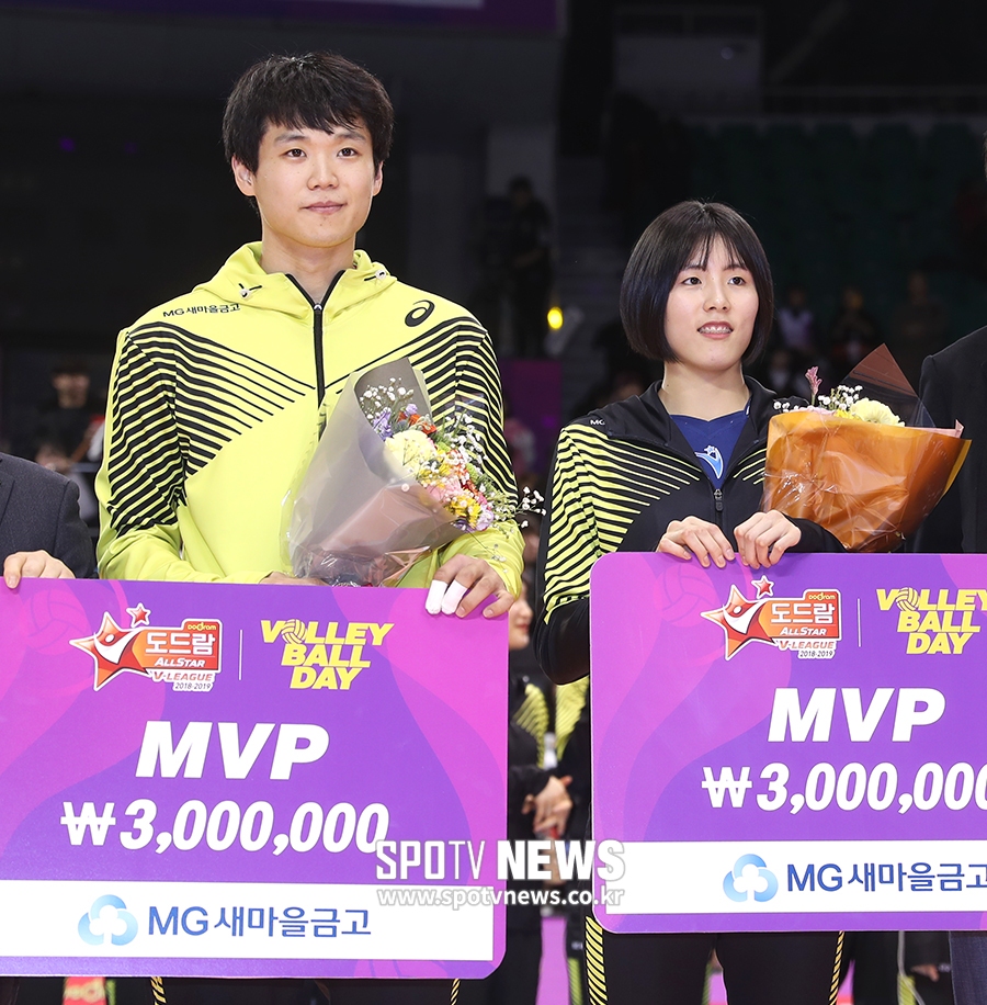 [포토S] 서재덕-이재영, 올스타전 MVP!