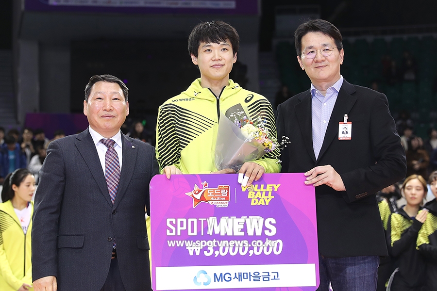 [포토S] 프레디 덕큐리 서재덕, MVP까지!