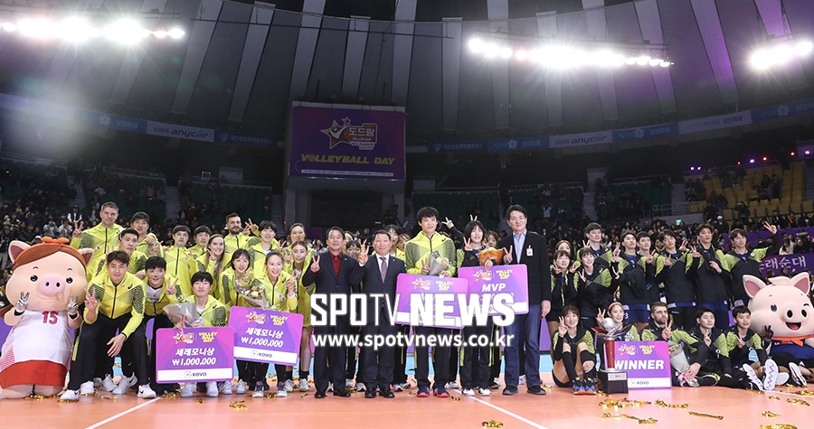 [포토S] 성황리에 막 내린 배구 올스타전!