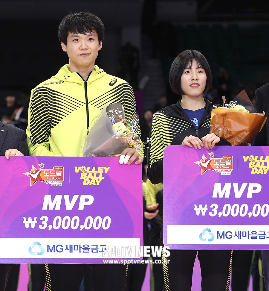 [포토S] 서재덕-이재영, 우리가 올스타전 MVP!