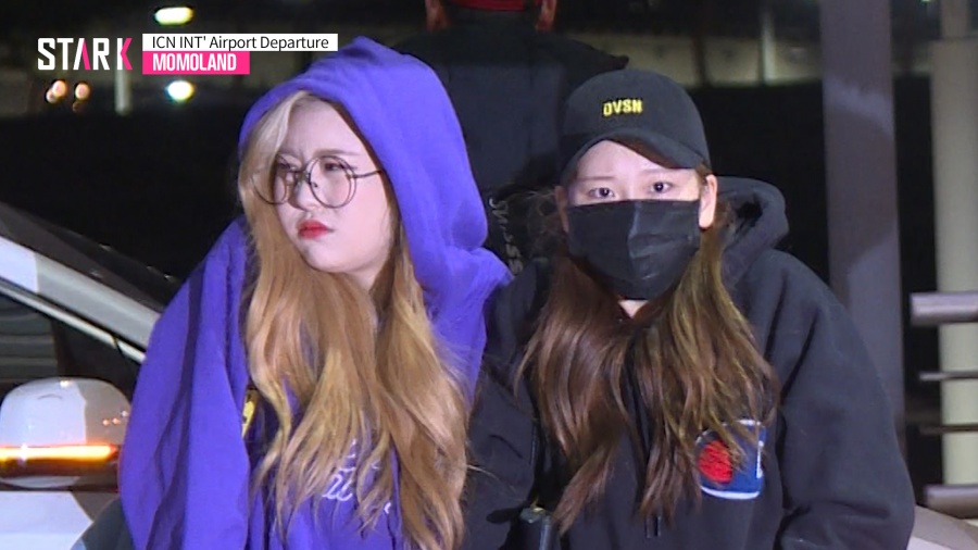 [영상] 모모랜드(MOMOLAND) 출국, '졸립고 춥고 사진 찍기 싫어요~'