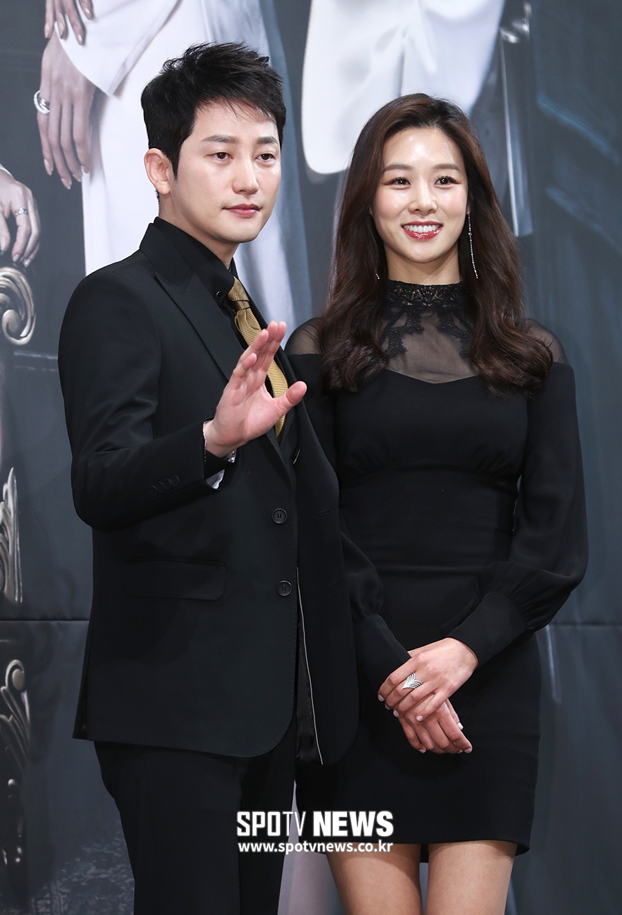 [포토S] 박시후-장신영, 첫 촬영부터 키스신