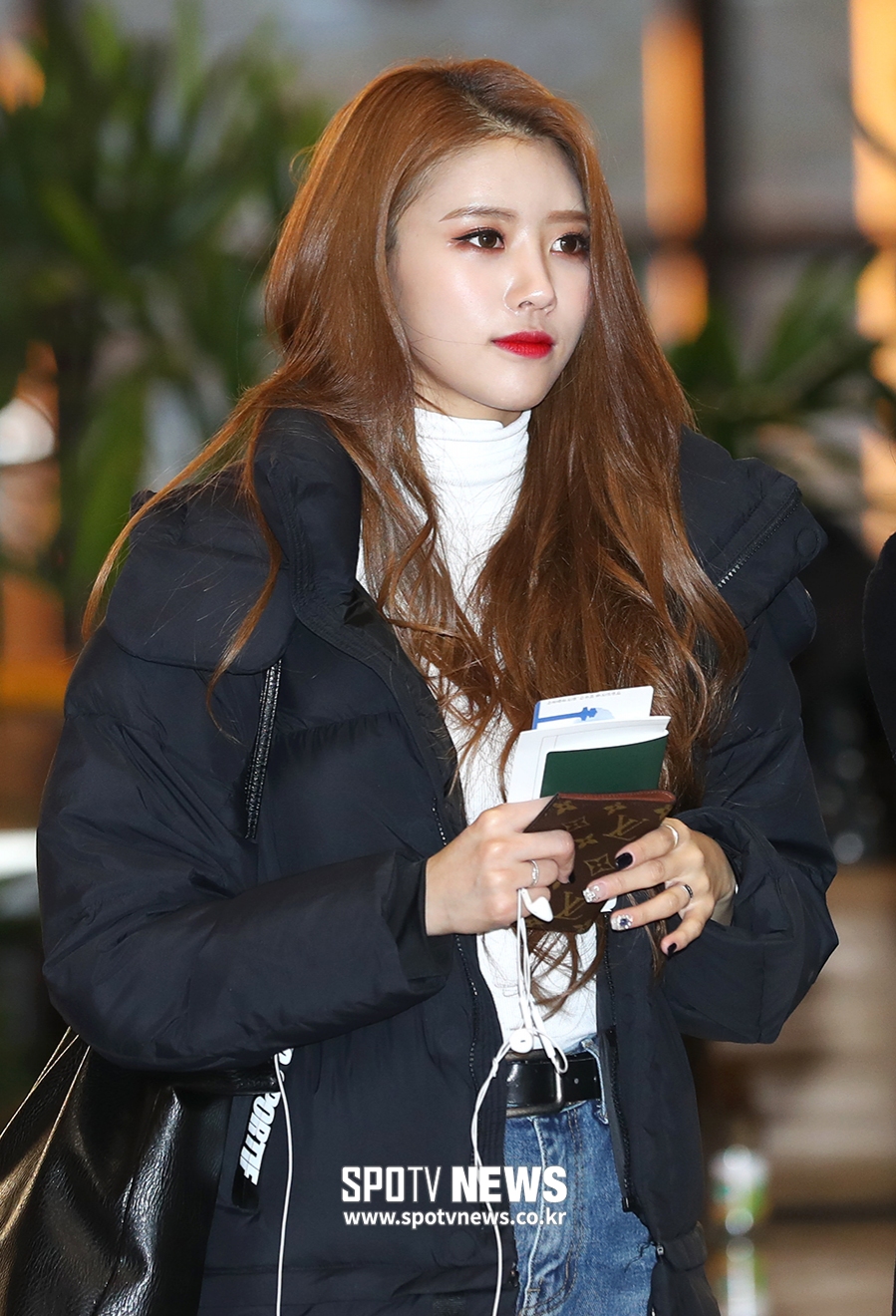 [포토S] 러블리즈 이미주, '오늘은 흥미주 쉽니다'