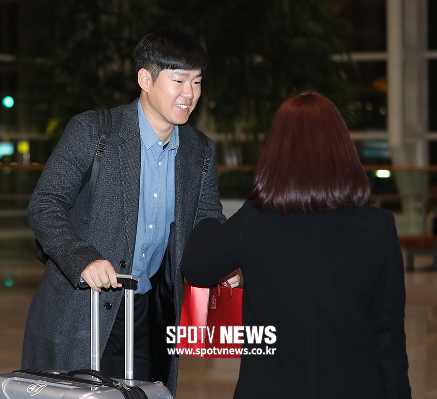 [포토S] 박희수, '선물 감사해요~'