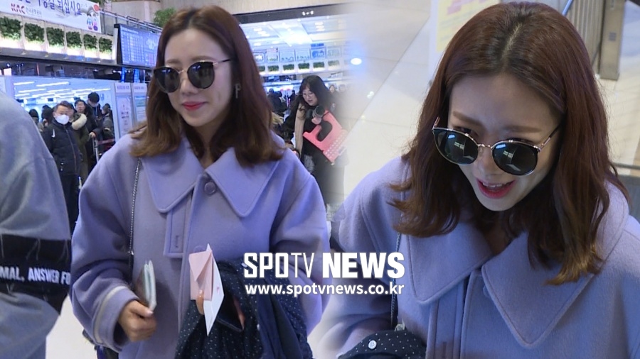 에이핑크(Apink) 김남주 출국, '사랑둥이 매력 발산' [영상]