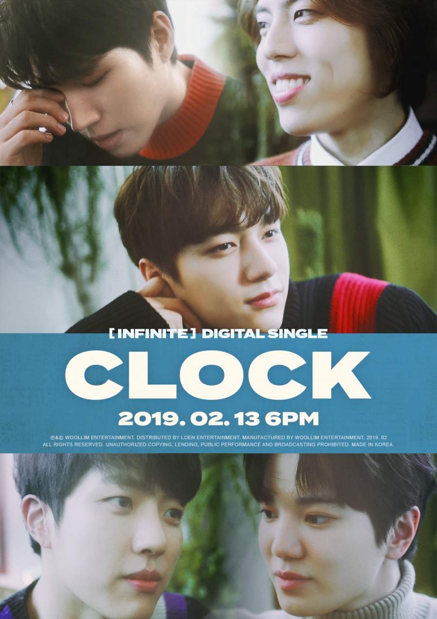 인피니트, 2월13일 컴백 확정…신곡 '클락' 티저 공개