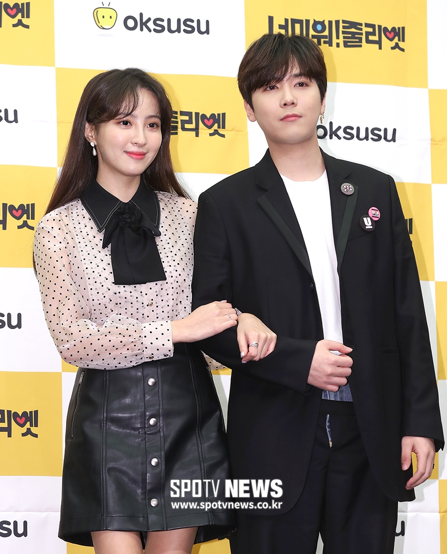 [포토S] 이홍기-정혜성, 다정하게