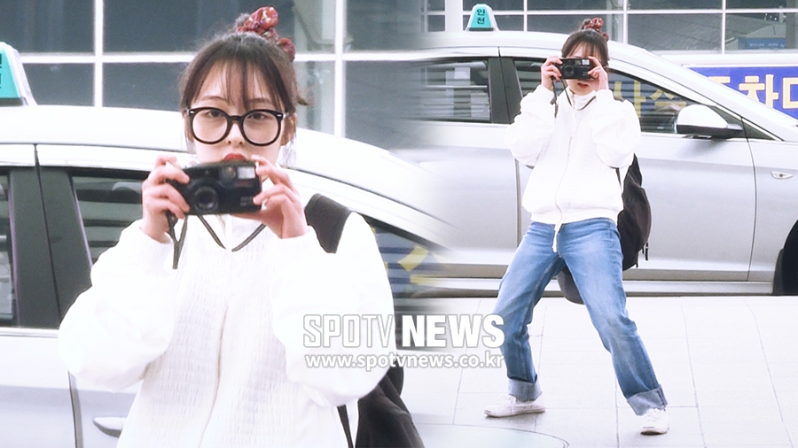 김보라 출국, '공항 사진은 내가 지배한다' [공항패션]