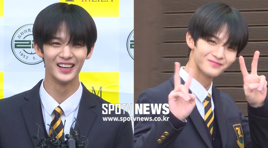 리라프린스 배진영, 마지막으로 교복 입는 날 [영상]