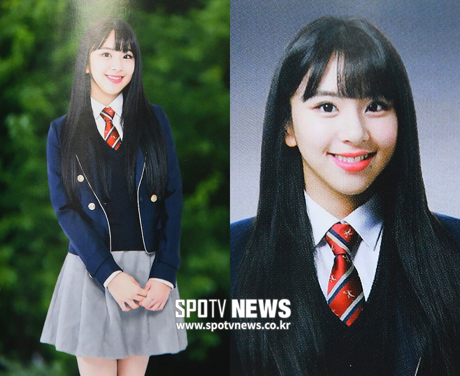 [포토S] 트와이스 채영, 교복 미모도 으뜸!