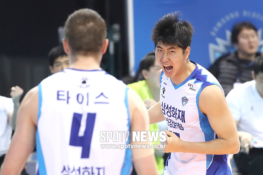 [포토S] 박상하, '타이스 내 공격 봤어?'