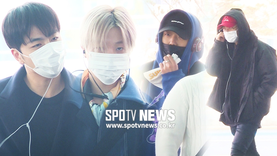 아이콘 출국, 따로 또 같이 [공항패션]