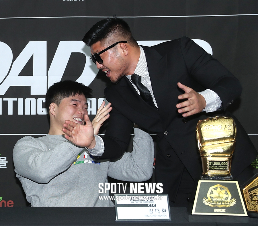 [포토S] 로드FC 김대환 대표, '권아솔, 제발 그만해'