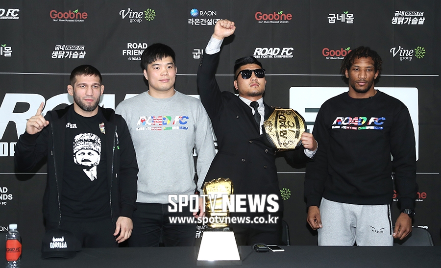 [포토S] 로드FC 100만불 토너먼트 결승전 기자회견