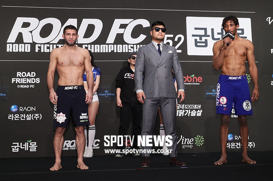 [포토S] 샤밀 자브로프-권아솔-만수르 바르나위, '로드FC 기대해 주세요'