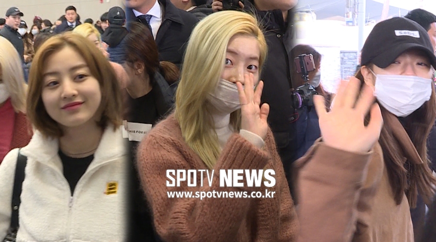 트와이스, '곧 만나요 원스'[공항패션]