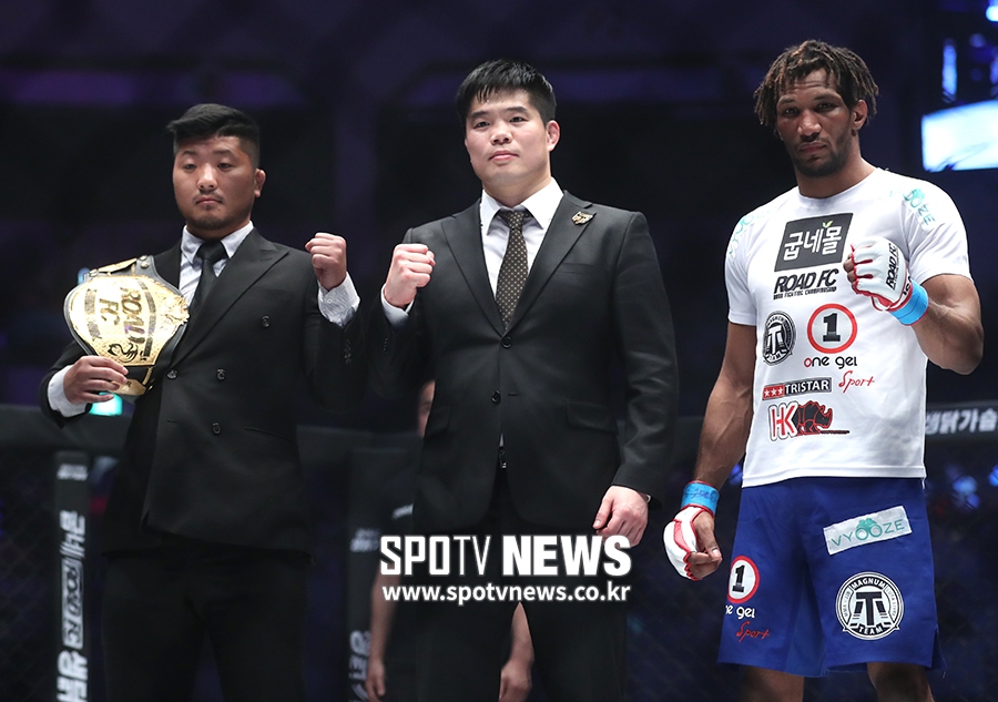 [포토S] 권아솔-만수르, 제주도에서 맞대결