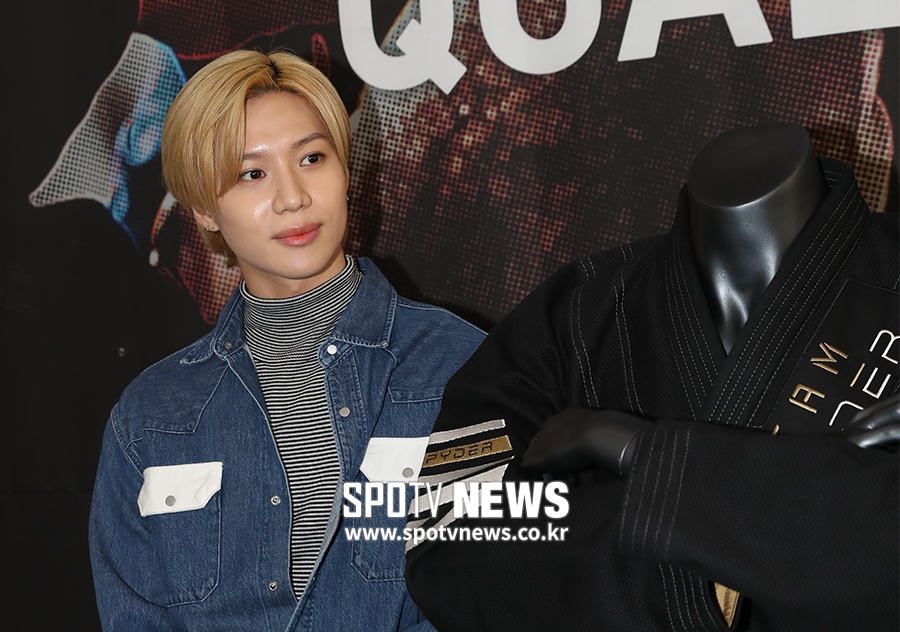 [포토S] 세계 정상급 주짓떼로들 보러 온 샤이니 태민