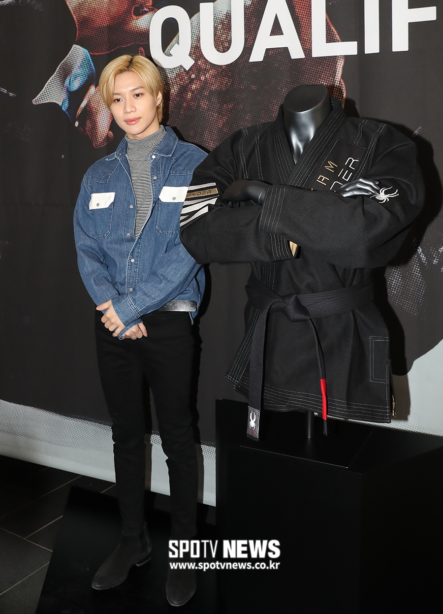 [포토S] 태민, 스파이더 BJJ 챔피언십 기대 만발