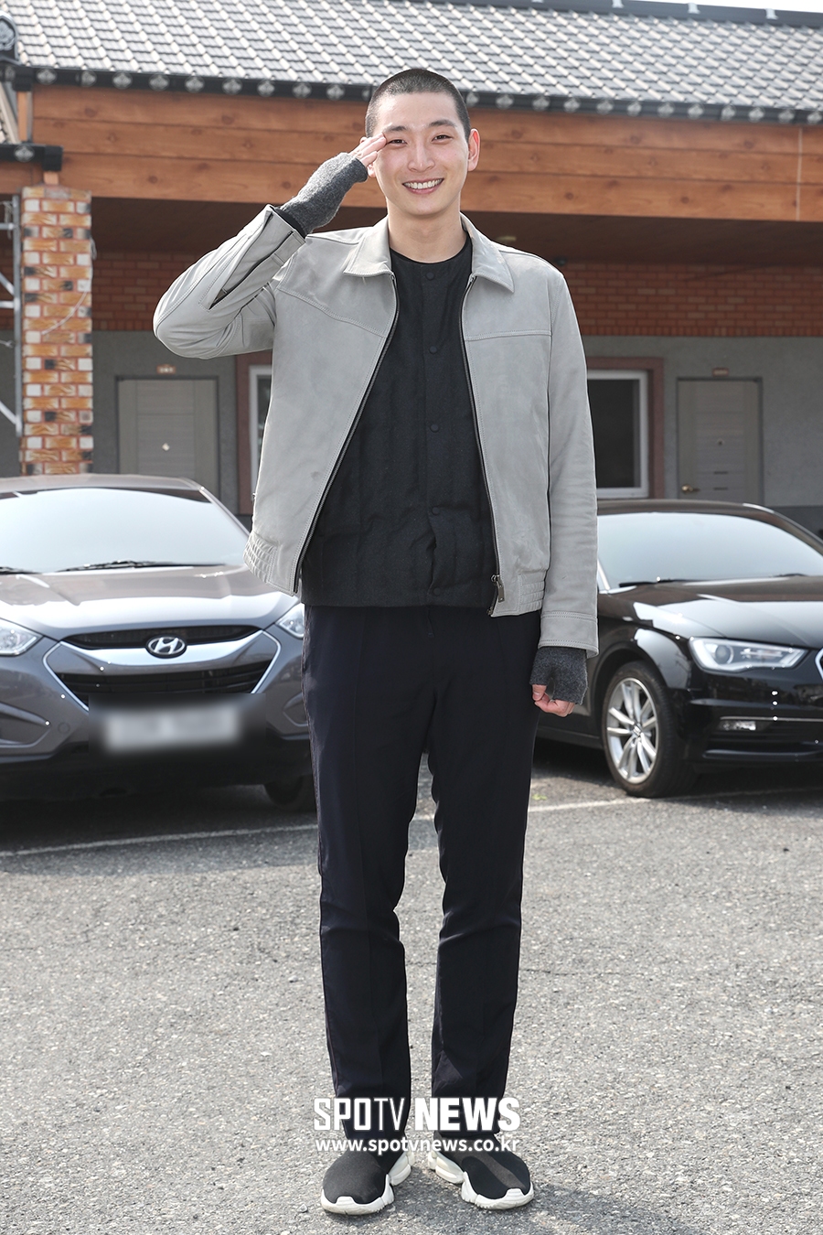 [포토S] 정진운, '군대 잘 다녀오겠습니다!'