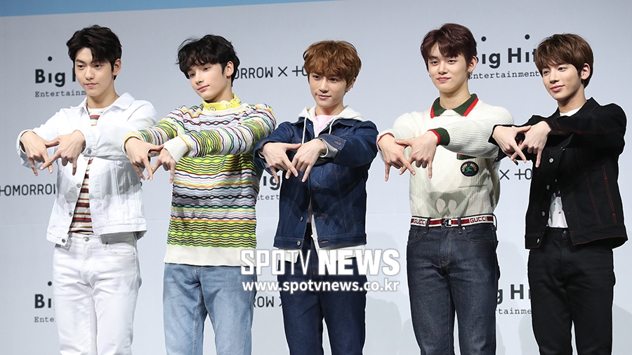 [포토S] TXT, 'BTS의 뒤는 우리가 이을게요'