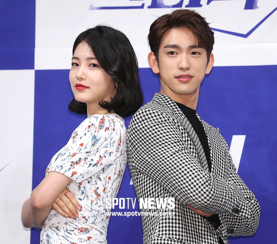 [포토S] 신예은-박진영, JYP 선후배가 같은 드라마에서!