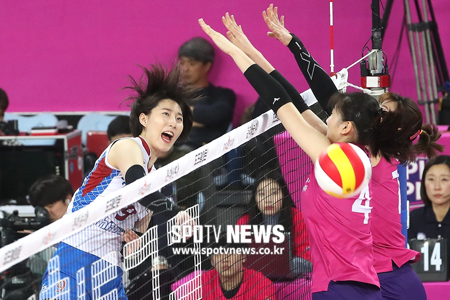 [포토S] 박정아, '우승 막는다'