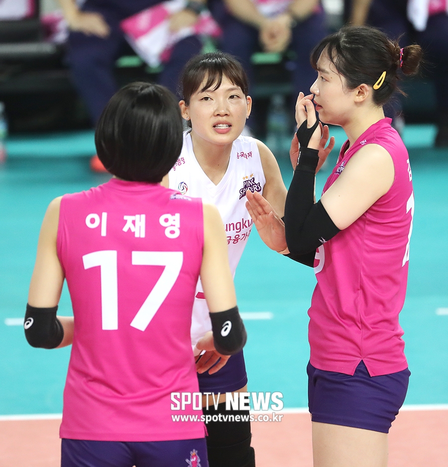[포토S] 박해란, 언니의 리더십