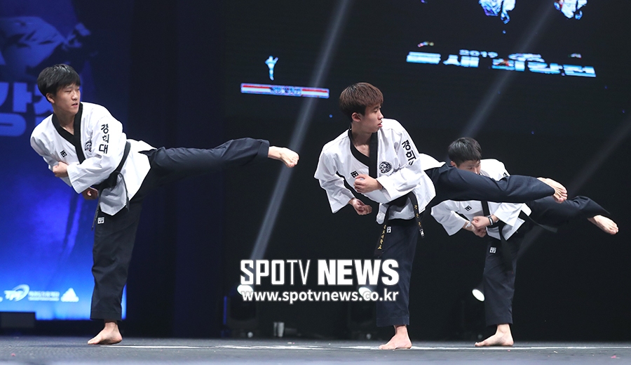 [포토S] 임승진-강민서-강원진, 품새 최강을 향해