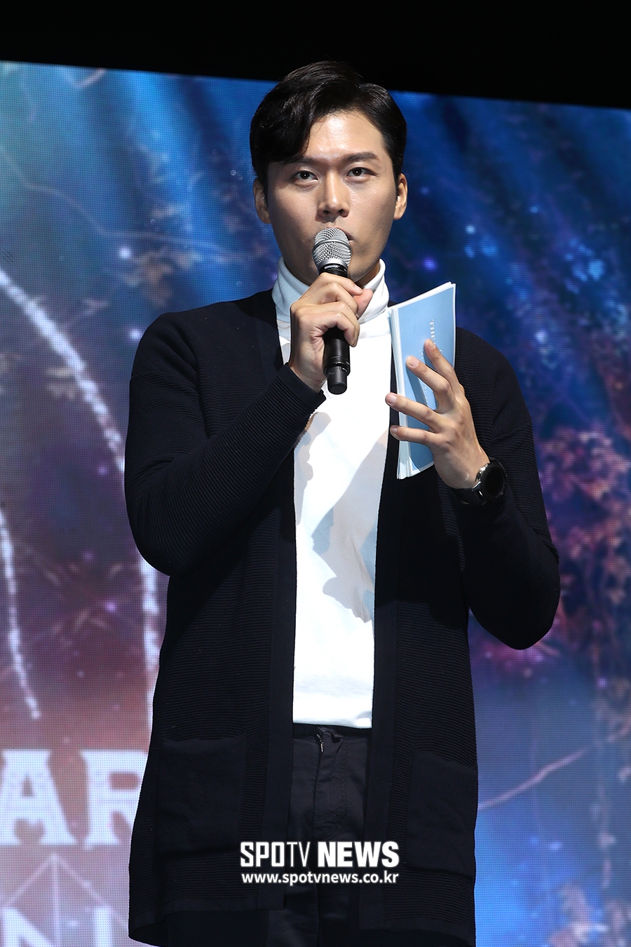 [포토S] 김일중, 깔끔한 진행