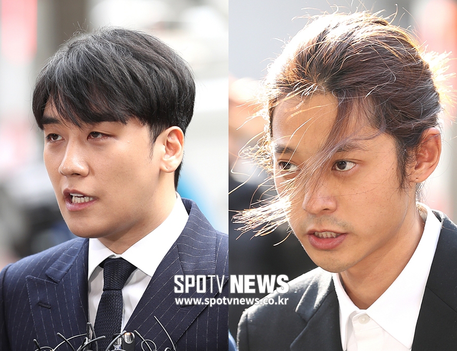 [포토S] 승리-정준영, 같은 날 경찰서 출석