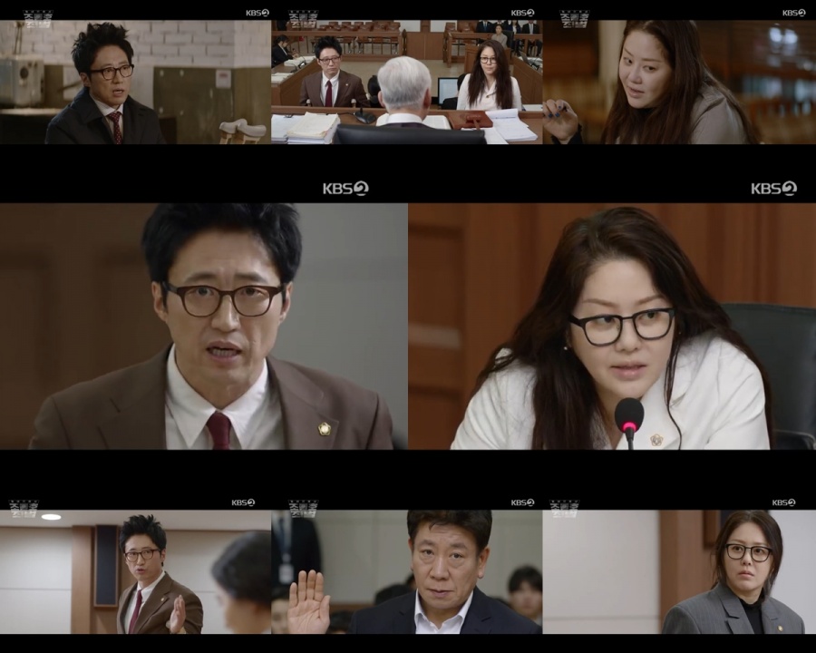 '조들호2' 법정에서 맞붙은 박신양X고현정, 스릴도 긴장감도 최고조[TV핫샷]