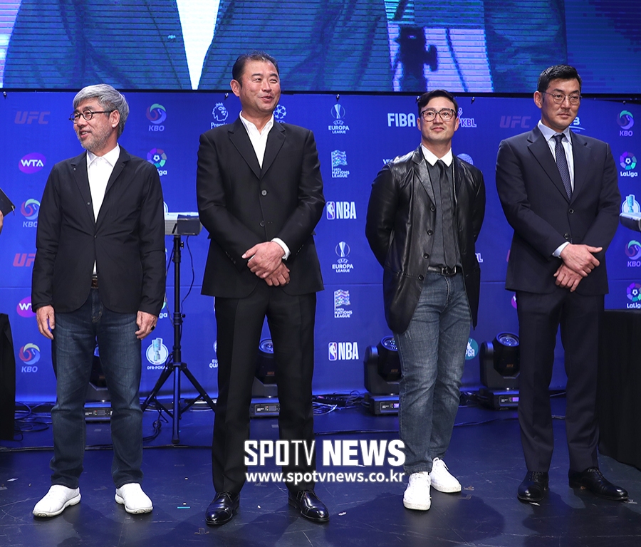 [포토S] 민훈기-김경기-김재현-서용빈, SPOTV의 든든한 야구 해설진!