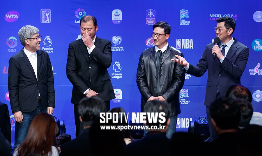 [포토S] 무대에 오른 스포티비 해설위원들