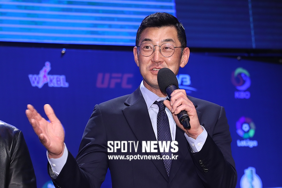 [포토S] 서용빈 해설위원, '멋진 해설 기대하세요'