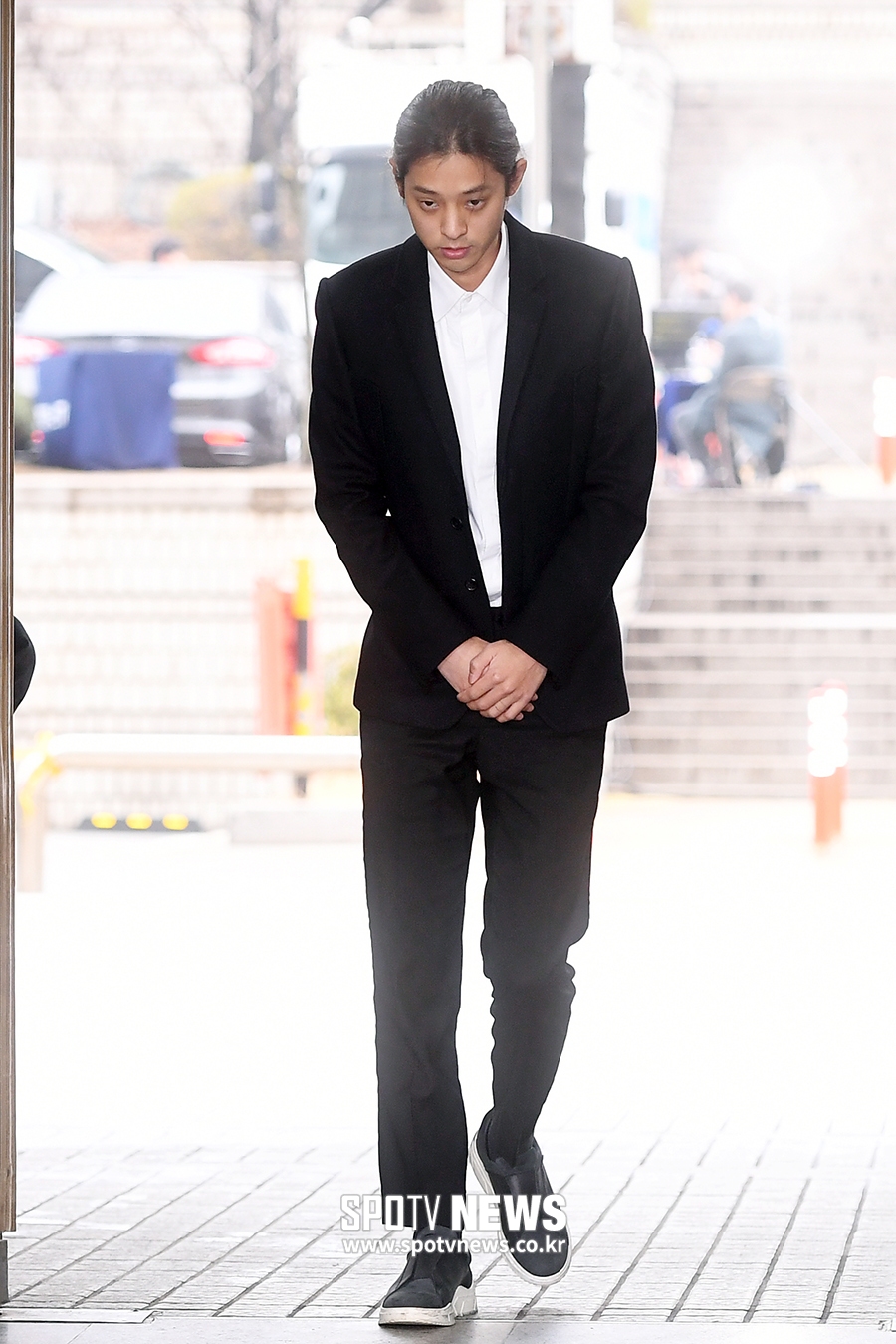 [포토S] '몰카 논란' 정준영, 구속영장 심사