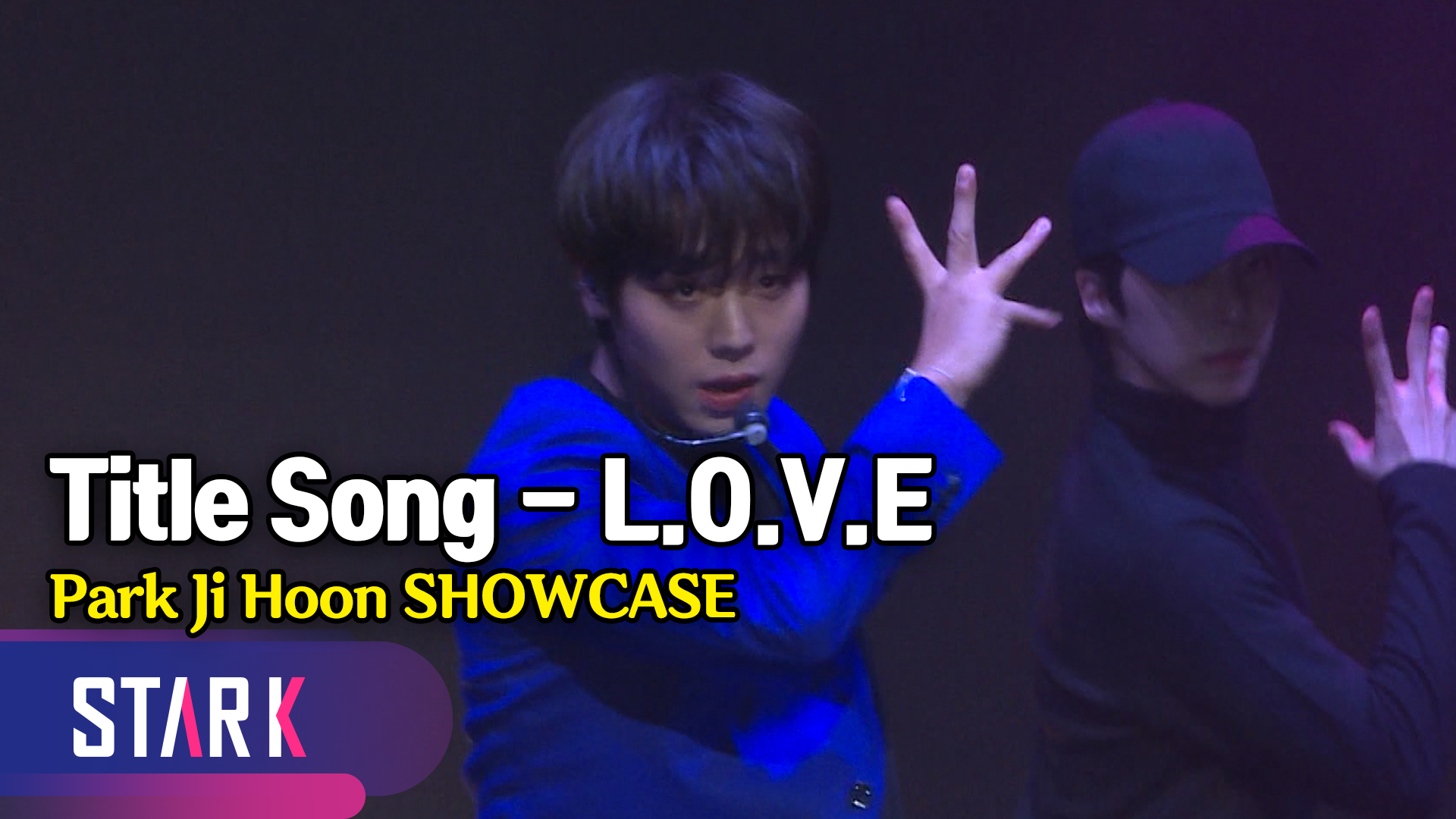 박지훈 쇼케이스, 남성미 넘치는 타이틀곡 'L.O.V.E' 라이브 무대 [영상]
