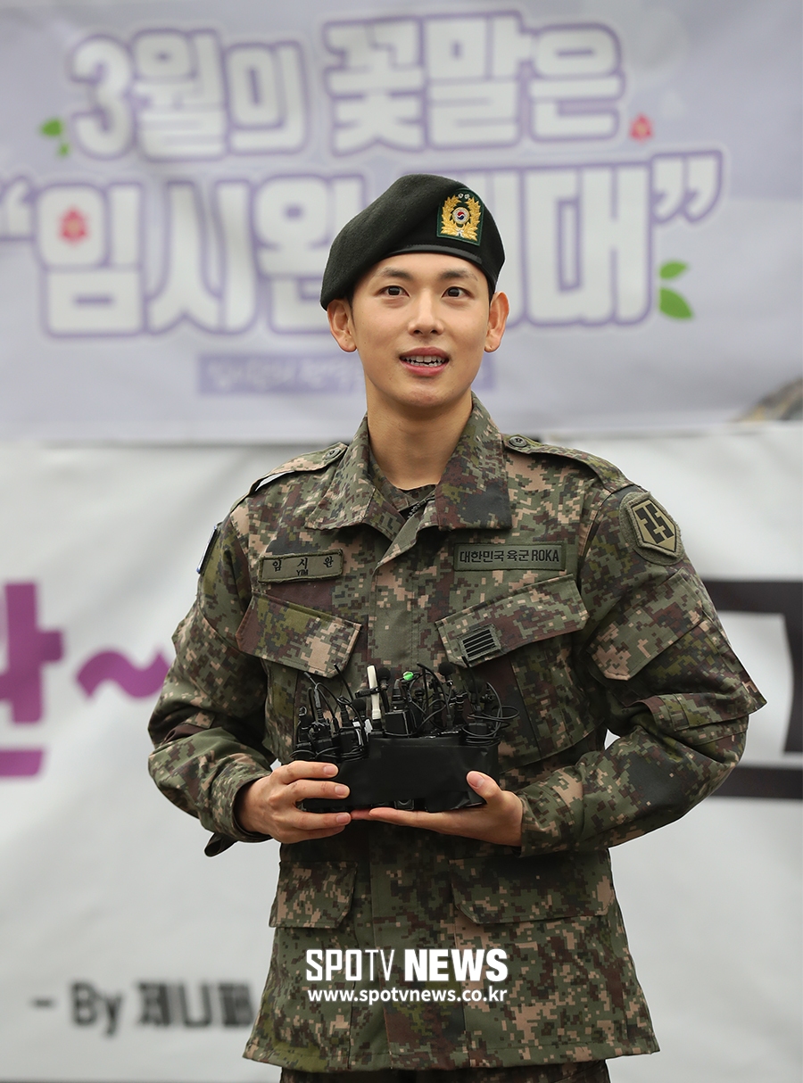 [포토S] 임시완, 전역 후 더 늠름해진 모습