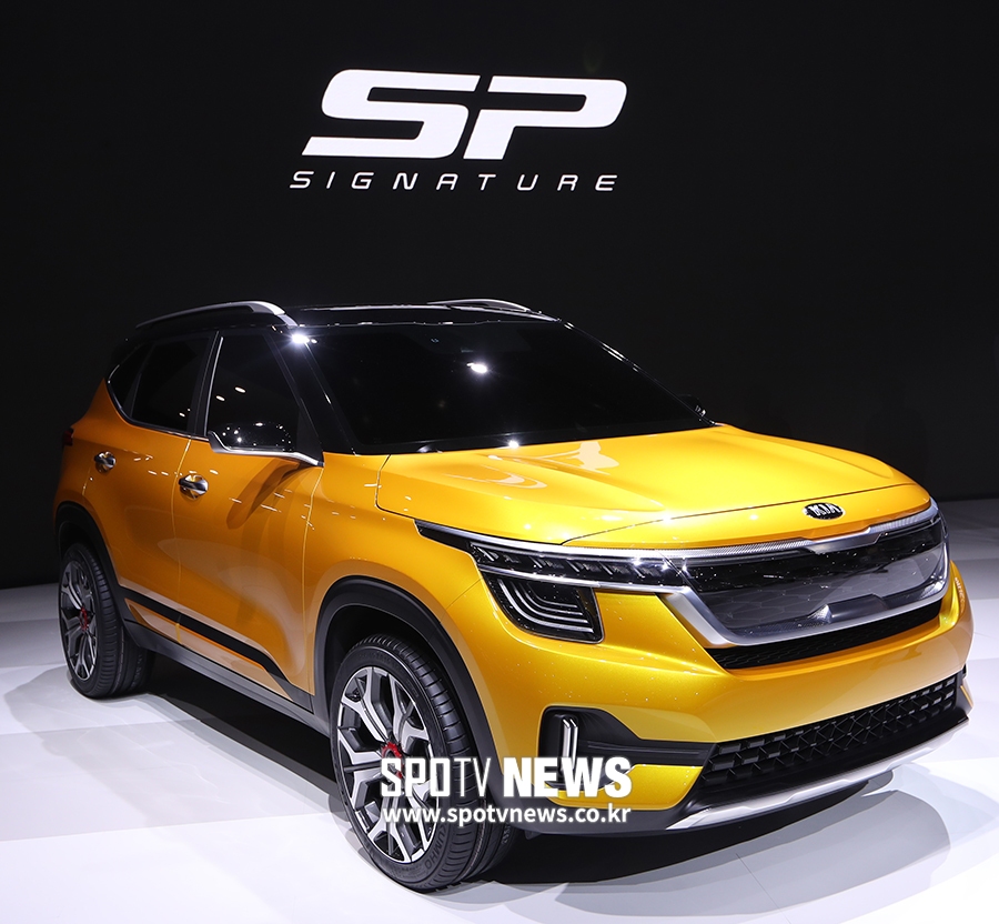 [포토S] 세계 최초 공개된 KIA SP 시그니처, SUV 콘셉트카