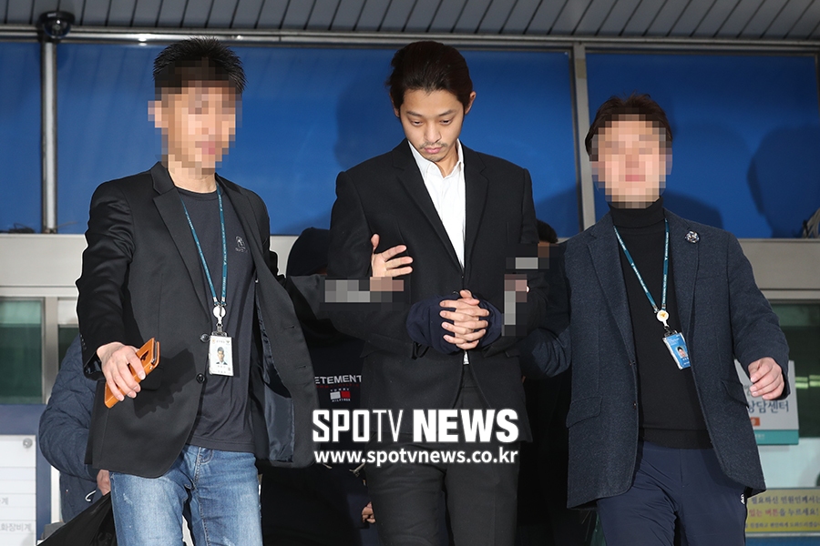 [포토S] '성관계 몰카 논란' 정준영, 이제 검찰로