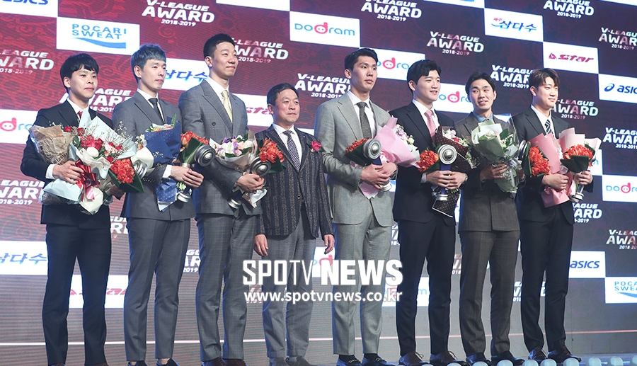 [포토S] V리그 남자부 베스트 7!