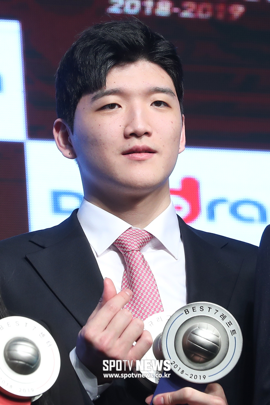 [포토S] 정지석, MVP 하트
