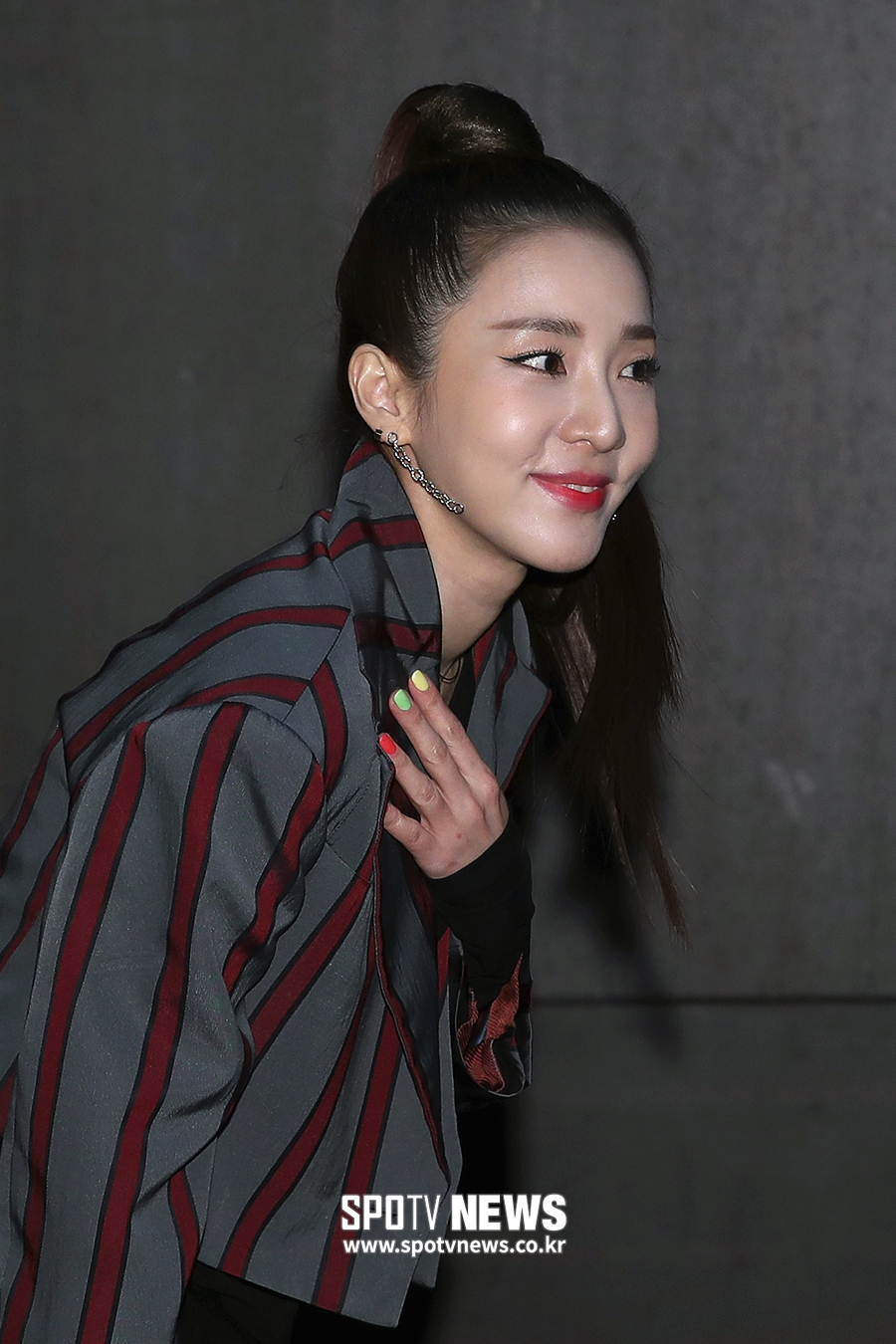 [포토S] 산다라박, 깜찍한 포니테일!