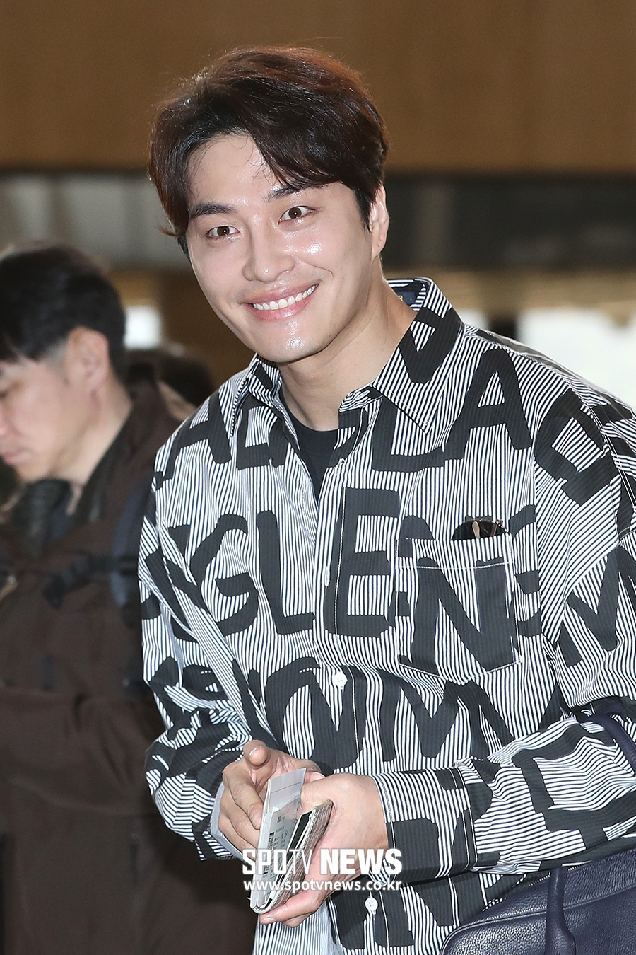 [포토S] 민우혁, 환한 미소