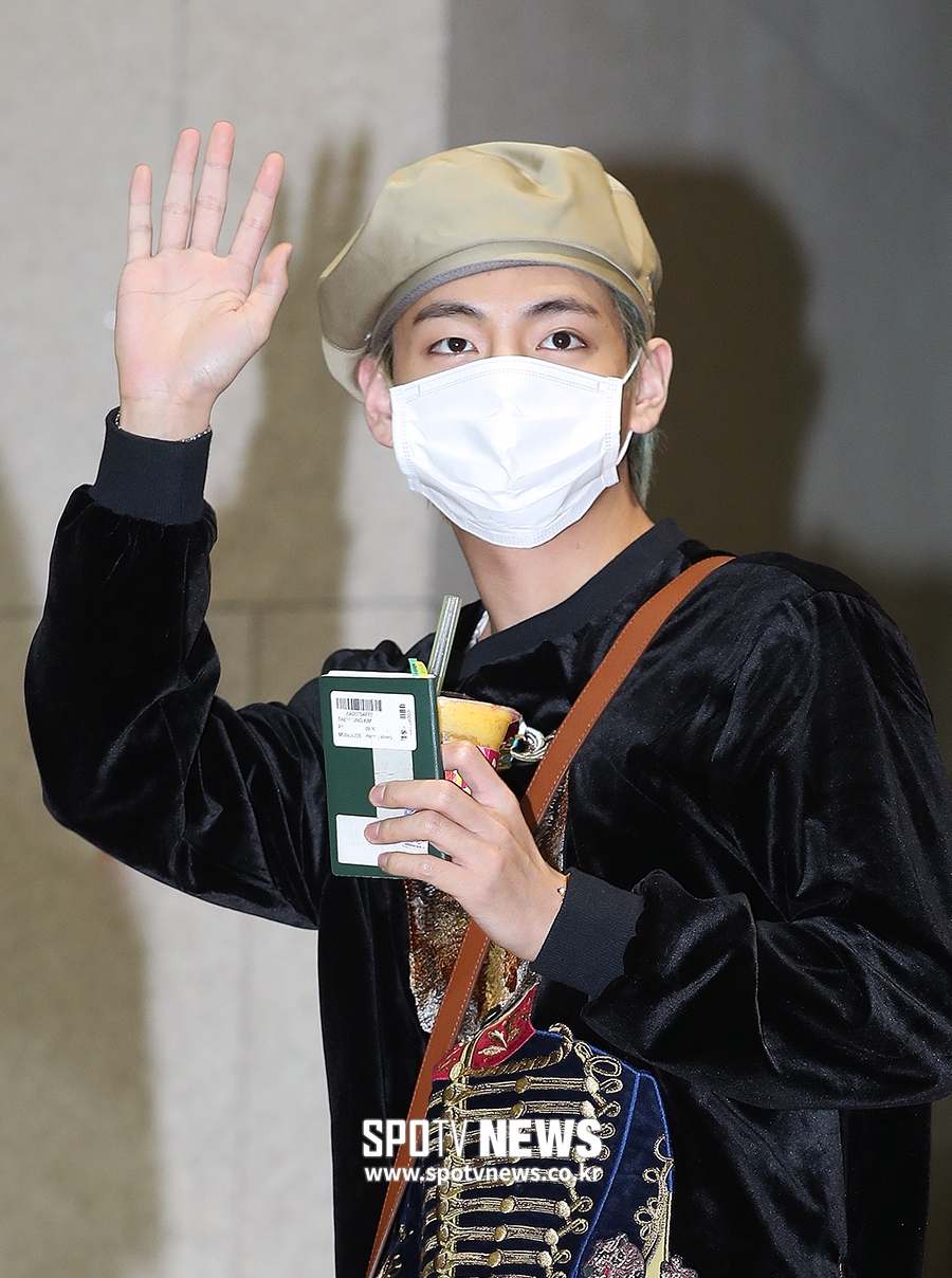 [포토S] 방탄소년단 뷔, '잘생겼다'
